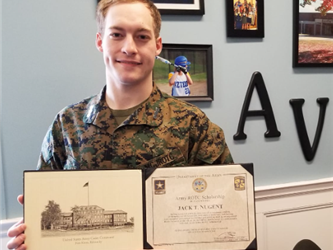 2018 U.S Army ROTC Scholarship recipient 